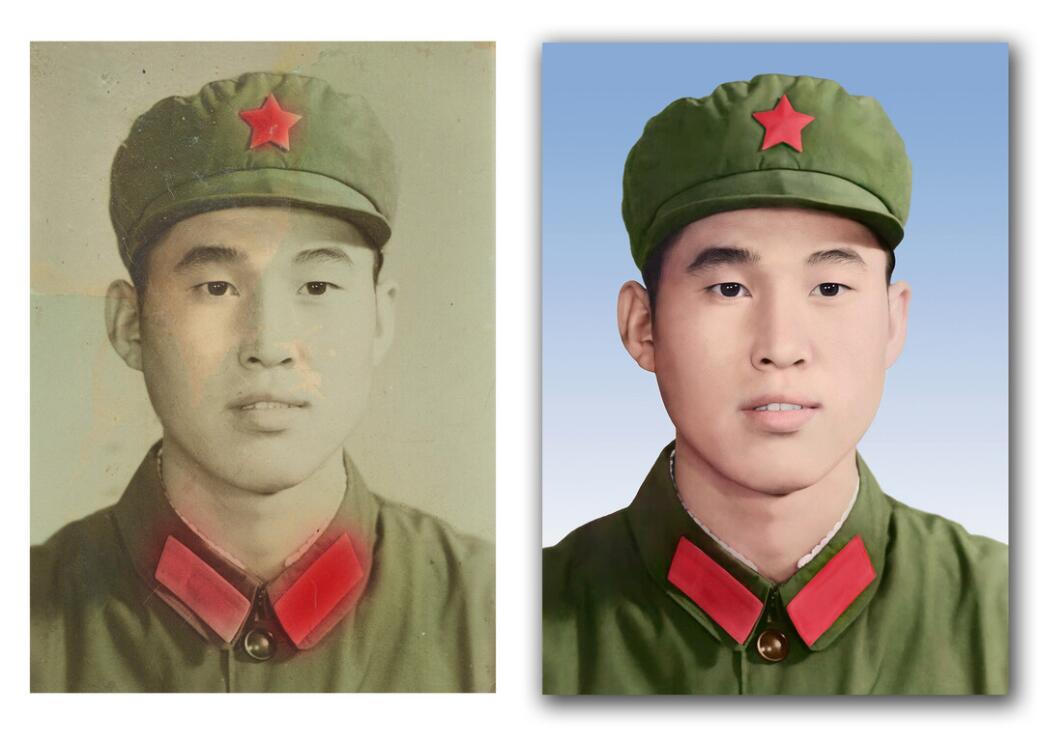 阿尔山破损照片修复-18